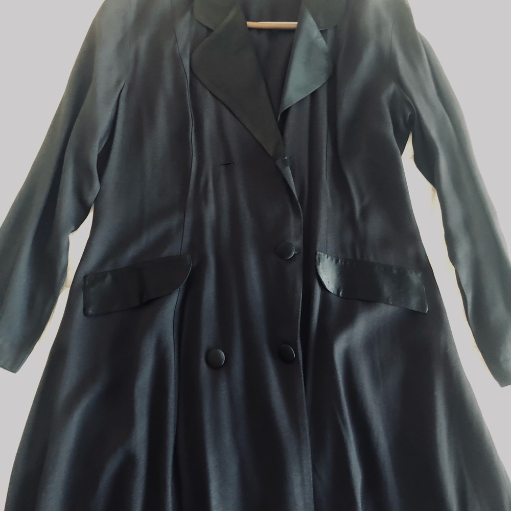 🖤Chic Jessica Black Shirt Dress🖤 Made in Canada